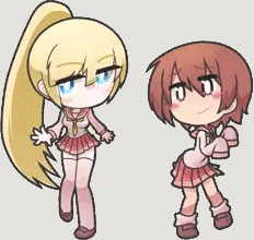 チハルとハルカ