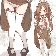 バニーメイド　パンチラ