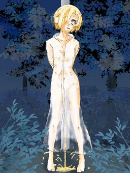 小梅ちゃん、深夜に一人公園で･･･