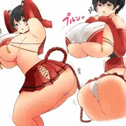 ツバキのスクワット