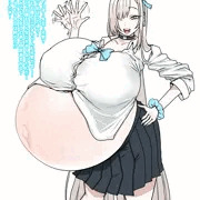 skeb　ブルアカ　アスナ　三つ子妊婦さん