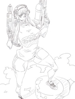 リアルスプラトゥンな女性