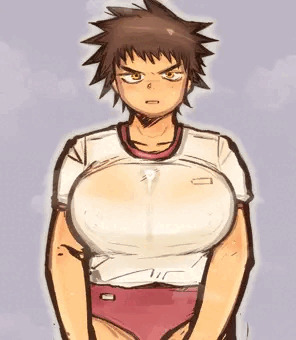 オレっ娘乳内マーキング