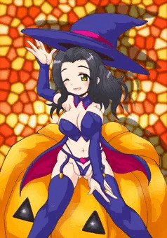 海老原菜帆ちゃん　ハロウィンコス