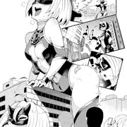 巨大女ヒーローの楽しみ。