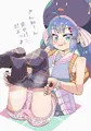 見せパンだから恥ずかしくないウナ