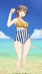 最近この手の水着…