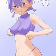 先輩のおっぱいぷるん