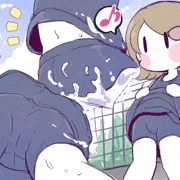 スク水タグ子ちゃん【下塗り】