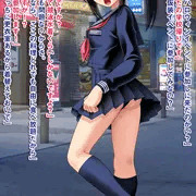 競泳水着の日＋ハロウィンでうちの子