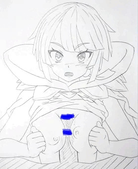 必死に頼めば挟んでくれるヒガナちゃん。