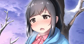 【Fantia/FANBOX】女の子が雪上おしっこする絵