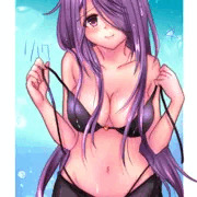 水着の女の子！