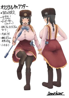 オリジナルキャラクター作ったよ