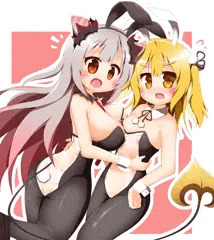 半透明バニー