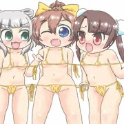 連結ゴールデンマイクロビキニ