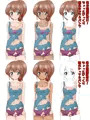 やぶれ柄シャツ＆パンツ