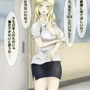 金髪爆乳女教師