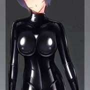 Latex girl