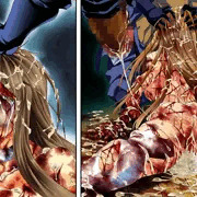 かすみ無惨!!忍者達に両腕を破壊され、凌辱の限りを尽くされて顔射