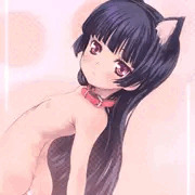 黒猫。