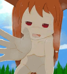 でっかい萃香ちゃんと鬼ごっこ