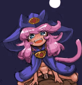 淫乱魔女っ娘に