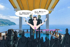 入浴中を襲われるしずかちゃん(反撃編・笑)