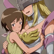 ヒカリとエンジェウーモン