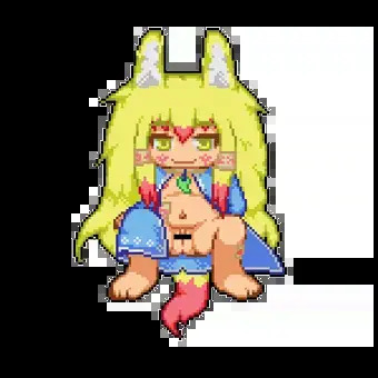 ふたなり狐っ子