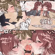 アルストロメリアの甘ぁ〜い香りに包まれながら柔らかぬくぬくベロチューおくちえっちで大量吐精
