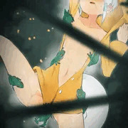 雨の中で