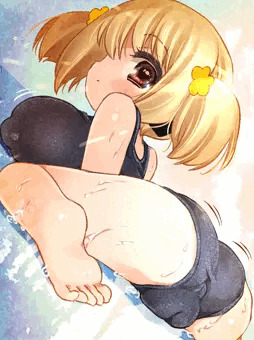 見て見てぇ～ハナ、体柔らかいのー♪
