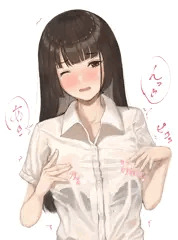 我慢できなくて服も脱がず乳首オナニー始めちゃう女の子