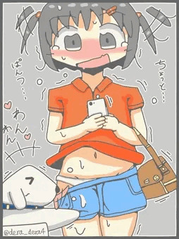 わんわんと女の子