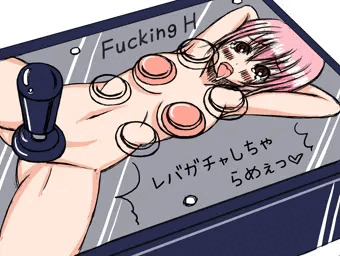 ふたなりアケコン（ナスレバー）