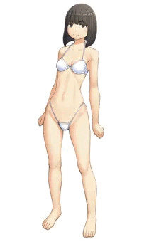 水着の女の子＋私服や部屋着等