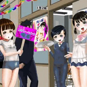 学園祭ボディ―ペイント喫茶