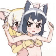 アライさ～ん手ブラだよぉ