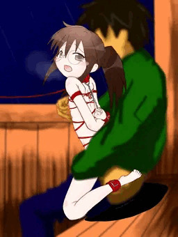 如月ちゃんお外お散歩調教