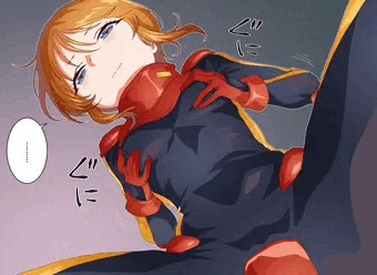 これは真剣な顔で自分のを確認する