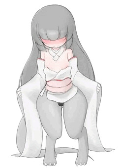 skeb絵コンプソグナトゥス系和ロリ