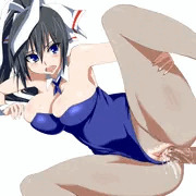 バニーガール箒