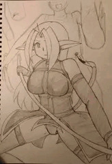 ウチの娘クルス(おしごと中のすがた)