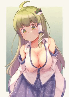 胸濡れ透け東風谷早苗