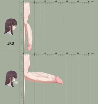 ハチナイ加奈子ちゃんの年別ふたなりTNTN比べ