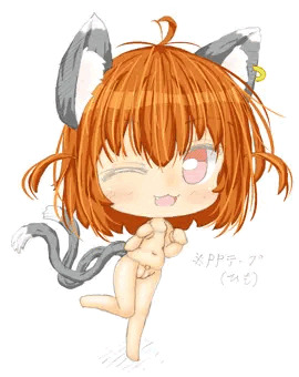 ＰＰテープ（ひも）を着た橙ちゃん