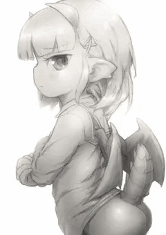 おしりドラゴンの幼生