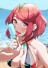 アイスキャンディーなめなめホムラちゃん