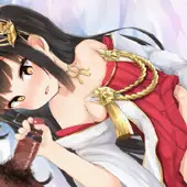髪を絡めてしごいてくれる長門